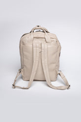 Carroll Shelby GT40 Backpack ecru leather backpack